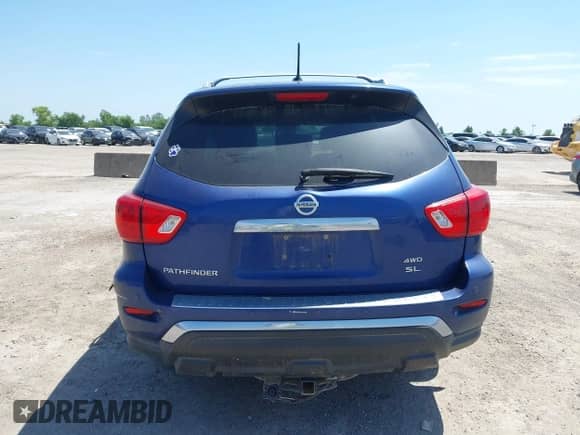 2017 Nissan Pathfinder SV with VIN 5N1DR2MM2HC656691, listed as a IAAI auction lot 42234327 with 129,867 mi miles and . Bid and sale history available at DreamBid. Image 16.