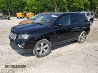 2017 Jeep Compass High Altitude z VIN 1C4NJDEB8HD178103, wystawiony jako Copart lot #60171165 z przebiegiem 83 732 mil mil oraz Szkoda całkowita • Salvage title. Historia ofert i sprzedaży dostępna na DreamBid. Obrazek 1.