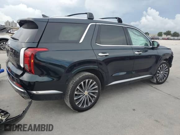 2023 Hyundai Palisade Calligraphy с VIN KM8R74GE6PU637209, выставлен на аукционе Copart как лот 68477715 с пробегом 15 844 миль миль и Списание • Salvage title. История ставок и продаж доступна на DreamBid. Изображение 3.