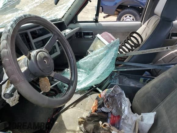 1991 Jeep Grand Cherokee with VIN 1J4FJ58S3ML566145, listed as a Copart auction lot 66787914 with 237,293 mi miles and Clean title. Bid and sale history available at DreamBid. Image 7.