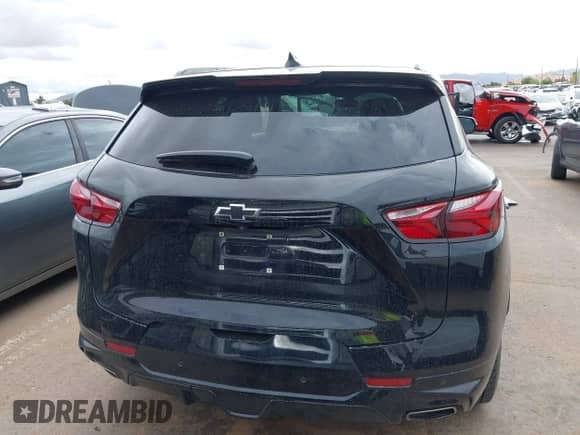 2019 Chevrolet Blazer RS with VIN 3GNKBERSXKS650719, listed as a IAAI auction lot 42646358 with 65,307 mi miles and . Bid and sale history available at DreamBid. Image 16.