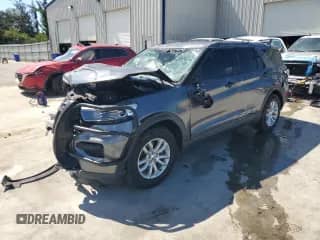 2021 Ford Explorer z VIN 1FMSK7BH8MGC33521, wystawiony jako Copart lot #81257655 z przebiegiem 77 902 mil mil oraz Nie do naprawy • Non repairable. Historia ofert i sprzedaży dostępna na DreamBid. Obrazek 1.
