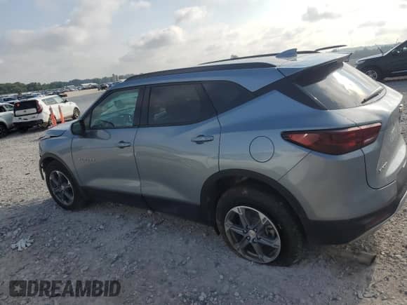 2023 Chevrolet Blazer LT with VIN 3GNKBCR49PS224842, listed as a Copart auction lot 68462215 with 23,452 mi miles and Non repairable. Bid and sale history available at DreamBid. Image 2.