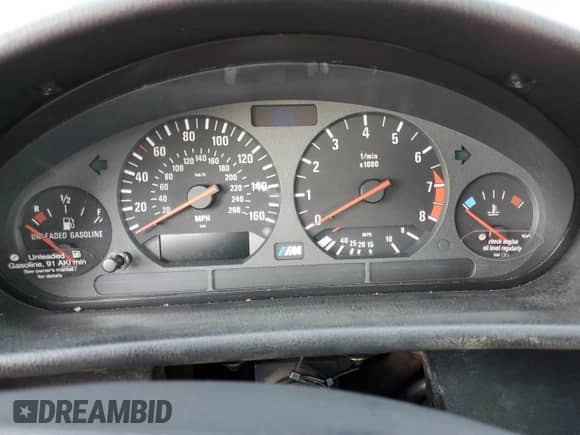 1995 BMW M3 с VIN WBSBF0321SEN90132, выставлен на аукционе Copart как лот 67969595 с пробегом Не указан миль и Списание • Salvage title. История ставок и продаж доступна на DreamBid. Изображение 9.