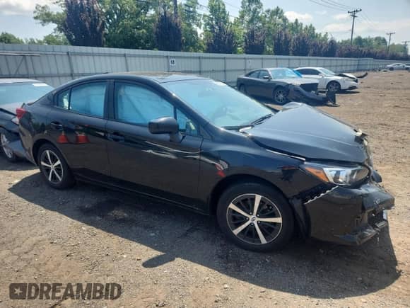2020 Subaru Impreza Premium with VIN 4S3GKAD64L3606529, listed as a Copart auction lot 65907745 with Not provided miles and Salvage title. Bid and sale history available at DreamBid. Image 4.