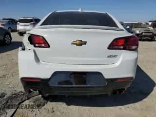 2017 Chevrolet SS with VIN 6G3F15RW5HL301968, listed as a Copart auction lot 72216514 with 34,596 mi miles and Salvage title. Bid and sale history available at DreamBid. Image 6.