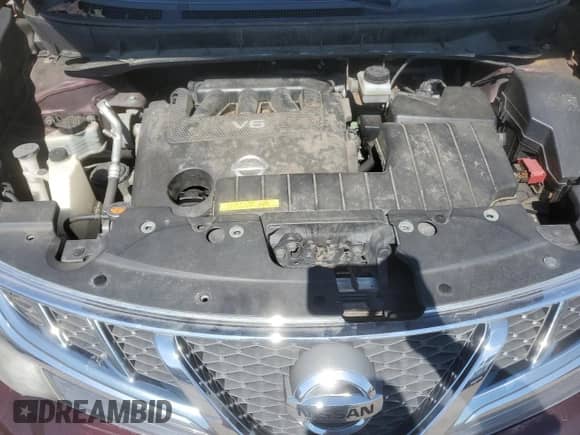 2013 Nissan Murano SV with VIN JN8AZ1MW7DW306991, listed as a Copart auction lot 71030765 with 230,098 mi miles and Salvage title. Bid and sale history available at DreamBid. Image 11.