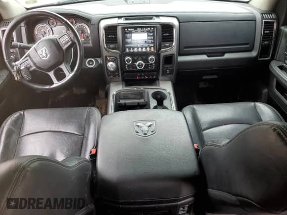 2017 Ram 1500 Sport with VIN 1C6RR7UT4HS809194, listed as a Copart auction lot 85490884 with 123,235 mi miles and Salvage title. Bid and sale history available at DreamBid. Image 8.