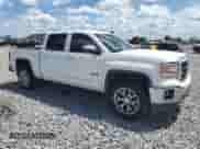 2015 GMC Sierra 1500 SLT with VIN 3GTU1VEC7FG120199, listed as a Copart auction lot 71161355 with 78,456 mi miles and Salvage title. Bid and sale history available at DreamBid. Image 4.