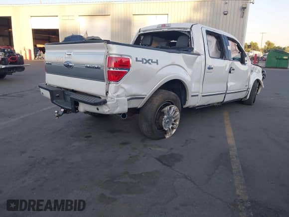 2014 Ford F-150 XL with VIN 1FTFW1ET4EFB30417, listed as a IAAI auction lot 42808148 with Not provided miles and . Bid and sale history available at DreamBid. Image 4.