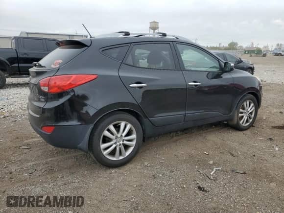 2012 Hyundai Tucson GLS с VIN KM8JU3AC0CU499779, выставлен на аукционе Copart как лот 56961775 с пробегом 145 873 миль миль и Списание • Salvage title. История ставок и продаж доступна на DreamBid. Изображение 3.