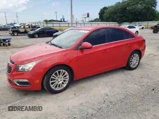 2016 Chevrolet Cruze ECO with VIN 1G1PJ5SB5G7109913, listed as a Copart auction lot 59171235 with 87,593 mi miles and Salvage title. Bid and sale history available at DreamBid. Image 1.