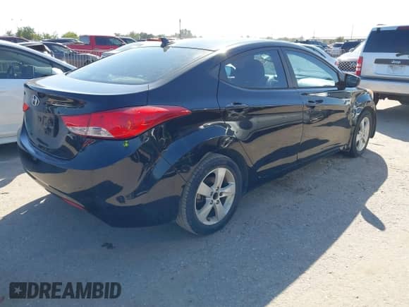 2013 Hyundai Elantra GLS with VIN 5NPDH4AEXDH152663, listed as a IAAI auction lot 43435790 with 122,625 mi miles and . Bid and sale history available at DreamBid. Image 4.