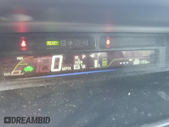 2014 Toyota Prius Three with VIN JTDZN3EU1E3315966, listed as a Copart auction lot 85078405 with 380,133 mi miles and Salvage title. Bid and sale history available at DreamBid. Image 9.