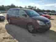 2007 Honda Odyssey EX with VIN 5FNRL38417B093551, listed as a Copart auction lot 84457845 with 239,200 mi miles and Salvage title. Bid and sale history available at DreamBid. Image 4.