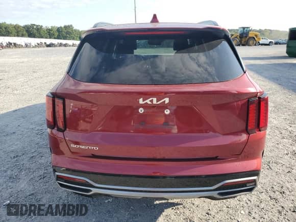 2023 Kia Sorento EX with VIN 5XYRH4LF3PG230191, listed as a Copart auction lot 69745785 with 34,072 mi miles and Salvage title. Bid and sale history available at DreamBid. Image 6.