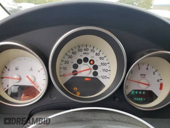 2008 Dodge Caliber R/T с VIN 1B3HB78K48D600733, выставлен на аукционе Copart как лот 72380784 с пробегом 92 881 миль миль и Списание • Salvage title. История ставок и продаж доступна на DreamBid. Изображение 9.