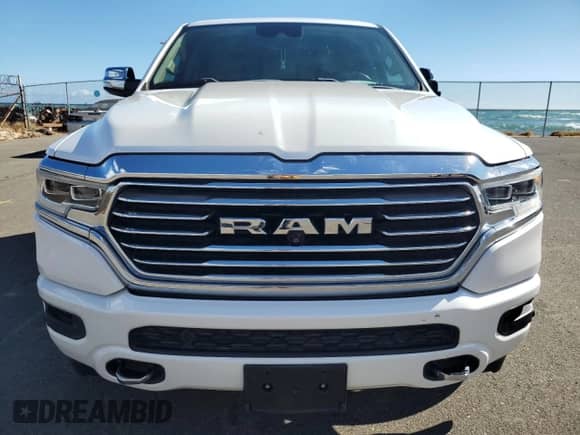 2020 Ram 1500 Longhorn with VIN 1C6SRFKTXLN233696, listed as a Copart auction lot 78054554 with 34,413 mi miles and Clean title. Bid and sale history available at DreamBid. Image 5.