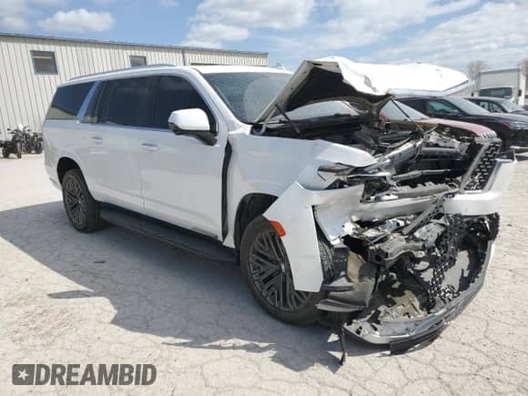 2021 Cadillac Escalade ESV Premium Luxury с VIN 1GYS4KKL0MR479659, выставлен на аукционе Copart как лот 50821315 с пробегом 57 526 миль миль и Списание • Salvage title. История ставок и продаж доступна на DreamBid. Изображение 4.