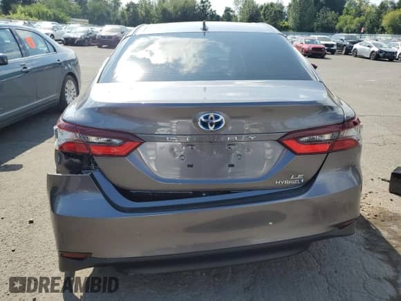 2024 Toyota Camry Hybrid LE с VIN 4T1H31AK7RU632060, выставлен на аукционе Copart как лот 67795965 с пробегом 16 498 миль миль и Списание • Salvage title. История ставок и продаж доступна на DreamBid. Изображение 6.