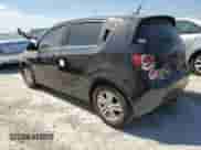 2014 Chevrolet Sonic LT z VIN 1G1JD6SBXE4103557, wystawiony jako Copart lot #76201694 z przebiegiem Nie podano mil oraz Szkoda całkowita • Salvage title. Historia ofert i sprzedaży dostępna na DreamBid. Obrazek 2.
