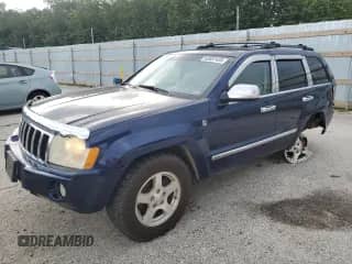 2005 Jeep Grand Cherokee Limited with VIN 1J4HR58205C597775, listed as a Copart auction lot 63687435 with 191,934 mi miles and Salvage title. Bid and sale history available at DreamBid. Image 1.