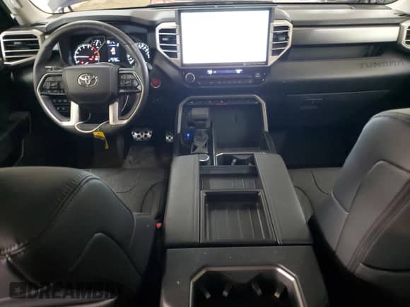 2023 Toyota Tundra SR5 with VIN 5TFLA5DA1PX069615, listed as a Copart auction lot 51152395 with 18,497 mi miles and Salvage title. Bid and sale history available at DreamBid. Image 8.