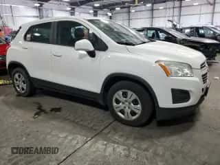 2016 Chevrolet Trax LS с VIN 3GNCJKSB2GL273093, выставлен на аукционе Copart как лот 83965885 с пробегом 112 495 миль миль и Списание • Salvage title. История ставок и продаж доступна на DreamBid. Изображение 4.