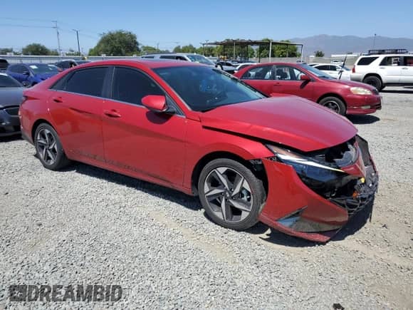 2022 Hyundai Elantra Limited с VIN KMHLN4AJ9NU021647, выставлен на аукционе Copart как лот 61296515 с пробегом 49 139 миль миль и Списание • Salvage title. История ставок и продаж доступна на DreamBid. Изображение 4.