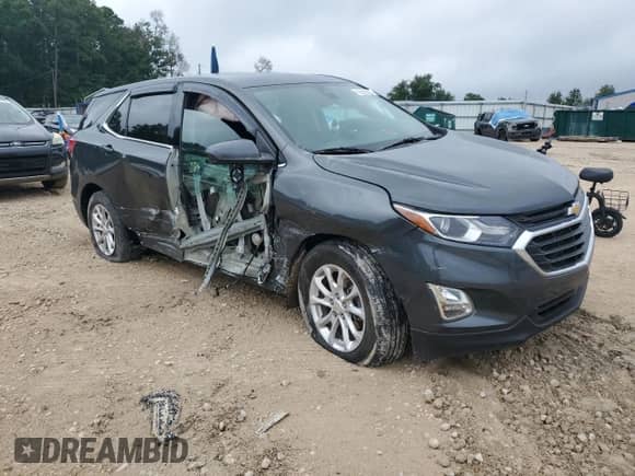 2020 Chevrolet Equinox LT with VIN 3GNAXJEV0LS664913, listed as a Copart auction lot 65806265 with Not provided miles and Non repairable. Bid and sale history available at DreamBid. Image 4.