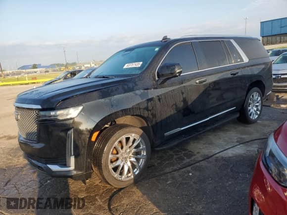 2021 Cadillac Escalade ESV Premium Luxury с VIN 1GYS4KKL7MR262044, выставлен на аукционе Copart как лот 63757435 с пробегом Не указан миль и Чистый • Clean title. История ставок и продаж доступна на DreamBid. Изображение 1.