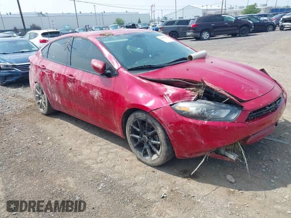 2013 Dodge Dart Rallye with VIN 1C3CDFBA5DD290152, listed as a IAAI auction lot 42949507 with 90,493 mi miles and . Bid and sale history available at DreamBid. Image 1.