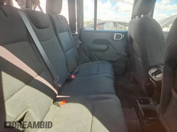 2023 Jeep Wrangler Sport с VIN 1C4HJXDN5PW635141, выставлен на аукционе Copart как лот 84773295 с пробегом 52 735 миль миль и Списание • Salvage title. История ставок и продаж доступна на DreamBid. Изображение 10.