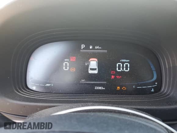 2023 Hyundai Venue SEL с VIN KMHRC8A33PU268044, выставлен на аукционе Copart как лот 70456405 с пробегом 22 083 миль миль и Списание • Salvage title. История ставок и продаж доступна на DreamBid. Изображение 9.