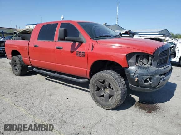 2006 Dodge 2500 SLT с VIN 3D7KR29C96G199275, выставлен на аукционе Copart как лот 59749835 с пробегом 228 676 миль миль и Списание • Salvage title. История ставок и продаж доступна на DreamBid. Изображение 4.