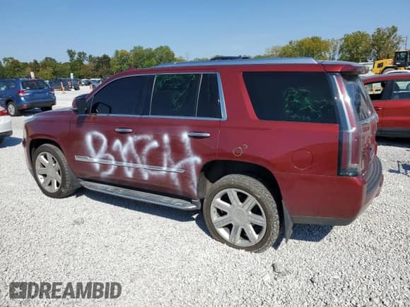 2016 Cadillac Escalade Premium Collection z VIN 1GYS4CKJ1GR449269, wystawiony jako Copart lot #80140025 z przebiegiem 108 555 mil mil oraz Szkoda całkowita • Salvage title. Historia ofert i sprzedaży dostępna na DreamBid. Obrazek 2.