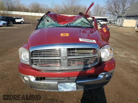 2008 Dodge 2500 SLT with VIN 3D7KS28D88G234745, listed as a Copart auction lot 51659435 with Not provided miles and Clean title. Bid and sale history available at DreamBid. Image 5.