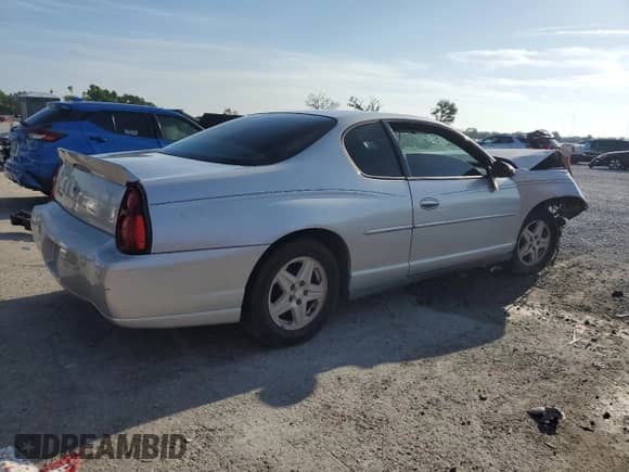 2004 Chevrolet Monte Carlo LS с VIN 2G1WW12E749134905, выставлен на аукционе Copart как лот 67278115 с пробегом 267 971 миль миль и На запчасти • Non repairable. История ставок и продаж доступна на DreamBid. Изображение 3.