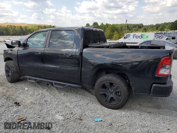 2020 Ram 1500 Big Horn with VIN 1C6RREFT8LN321004, listed as a Copart auction lot 80063865 with 88,865 mi miles and Salvage title. Bid and sale history available at DreamBid. Image 2.