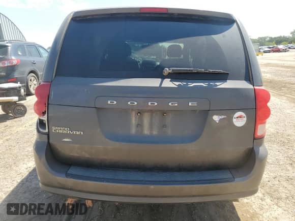 2017 Dodge Grand Caravan SE with VIN 2C4RDGBG8HR548618, listed as a Copart auction lot 69770615 with 162,098 mi miles and Salvage title. Bid and sale history available at DreamBid. Image 6.