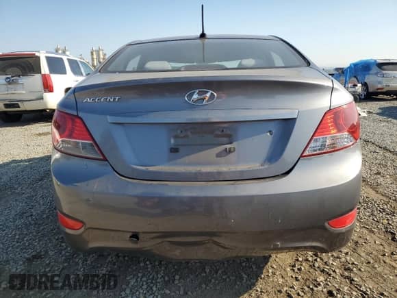 2014 Hyundai Accent GLS with VIN KMHCT4AE3EU725996, listed as a Copart auction lot 69245845 with 120,650 mi miles and Salvage title. Bid and sale history available at DreamBid. Image 6.