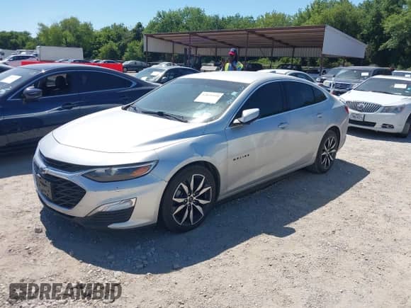 2021 Chevrolet Malibu RS with VIN 1G1ZG5ST3MF058204, listed as a IAAI auction lot 42831949 with 104,310 mi miles and . Bid and sale history available at DreamBid. Image 2.