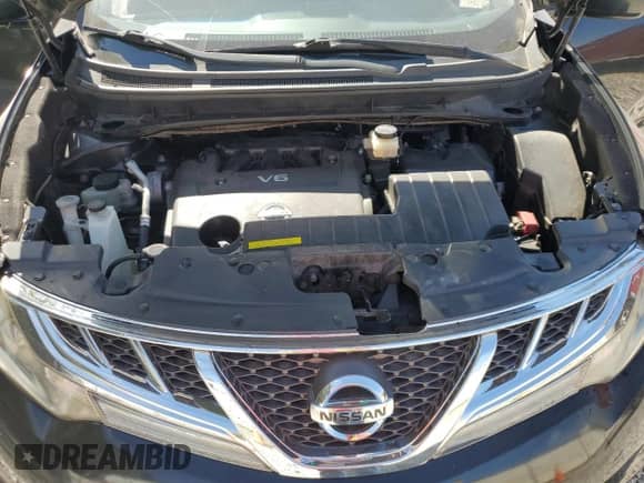 2011 Nissan Murano SL with VIN JN8AZ1MW1BW166627, listed as a Copart auction lot 80203775 with 141,260 mi miles and Salvage title. Bid and sale history available at DreamBid. Image 12.