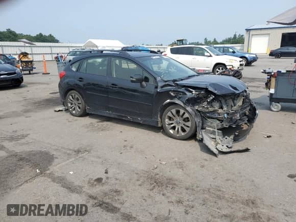 2015 Subaru Impreza Special Sports Premium with VIN JF1GPAY67FH326919, listed as a Copart auction lot 67341425 with 128,813 mi miles and Salvage title. Bid and sale history available at DreamBid. Image 4.