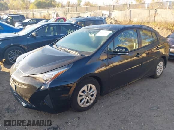 2016 Toyota Prius Two with VIN JTDKBRFU3G3514516, listed as a IAAI auction lot 43529874 with 236,342 mi miles and . Bid and sale history available at DreamBid. Image 2.