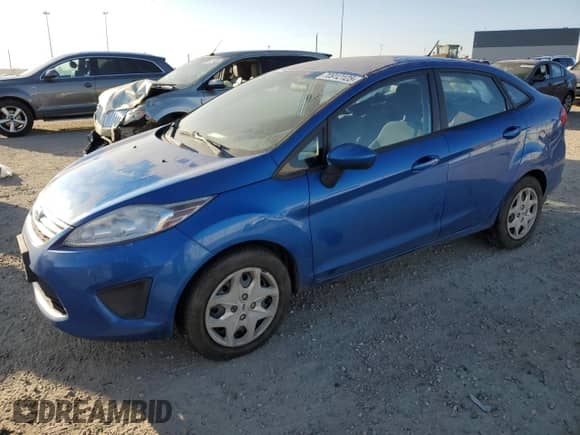 2011 Ford Fiesta SE with VIN 3FADP4BJ2BM105056, listed as a Copart auction lot 70912125 with Not provided miles and Salvage title. Bid and sale history available at DreamBid. Image 1.