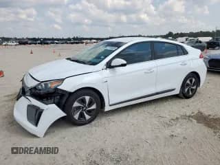 2017 Hyundai Ioniq SEL с VIN KMHC75LCXHU025094, выставлен на аукционе Copart как лот 81399405 с пробегом 68 798 миль миль и Списание • Salvage title. История ставок и продаж доступна на DreamBid. Изображение 1.