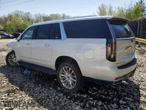 2021 Cadillac Escalade ESV Premium Luxury с VIN 1GYS4KKL0MR307194, выставлен на аукционе Copart как лот 51407645 с пробегом 83 311 миль миль и Списание • Salvage title. История ставок и продаж доступна на DreamBid. Изображение 2.