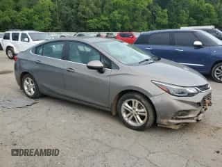 2017 Chevrolet Cruze LT z VIN 1G1BG5SE7H7223318, wystawiony jako Copart lot #65161645 z przebiegiem 169 726 mil mil oraz Szkoda całkowita • Salvage title. Historia ofert i sprzedaży dostępna na DreamBid. Obrazek 4.