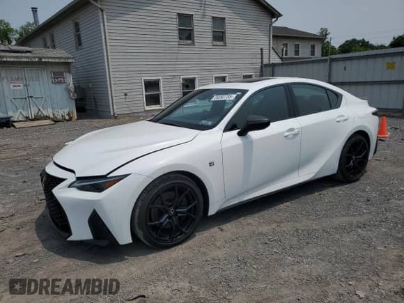 2025 Lexus IS 350 F Sport z VIN JTHGZ1E24S5038257, wystawiony jako Copart lot #59392785 z przebiegiem 2 007 mil mil oraz Czysty tytuł • Clean title. Historia ofert i sprzedaży dostępna na DreamBid. Obrazek 1.
